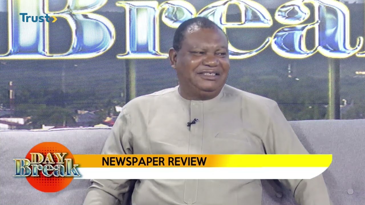 NEWSPAPER REVIEW ON DAYBREAK SHOW