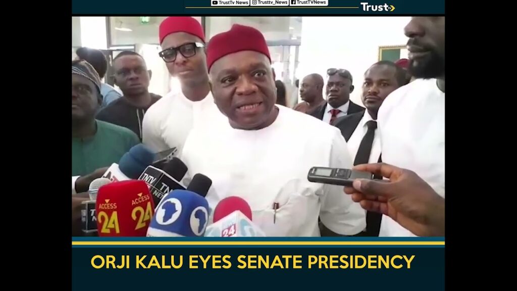 ORJI KALU EYES SENATE PRESIDENCY