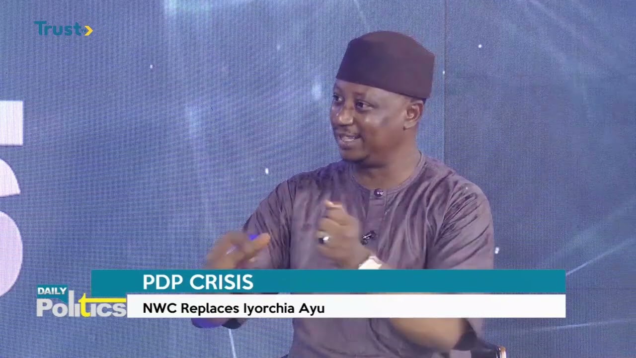 DAILY POLITICS: PDP CRISIS; NWC Replace Iyorchia Ayu