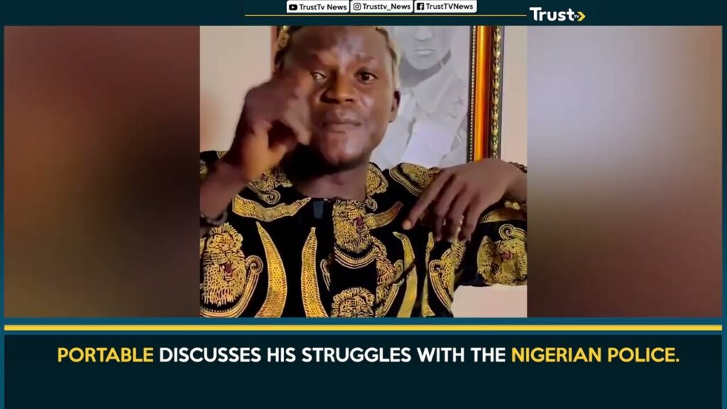 Portable Discusses His Struggles With The Nigerian Police