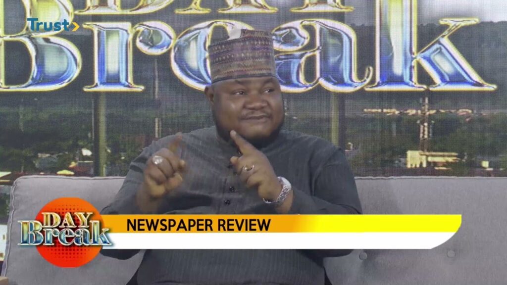 NEWSPAPER REVIEW ON DAYBREAK SHOW