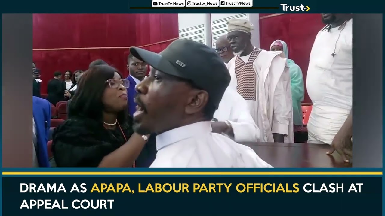 DRAMA AS APAPA, LABOUR PARTY OFFICIALS CLASH AT APPEAL COURT