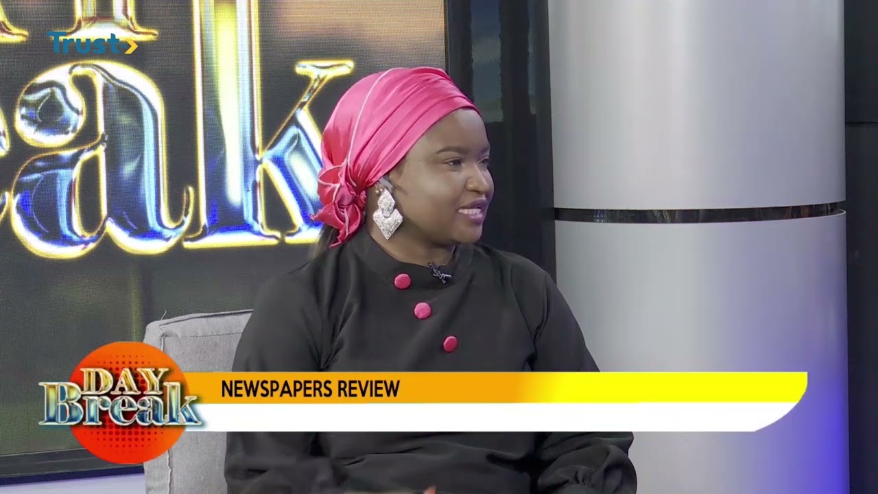 NEWSPAPER REVIEW ON DAYBREAK SHOW