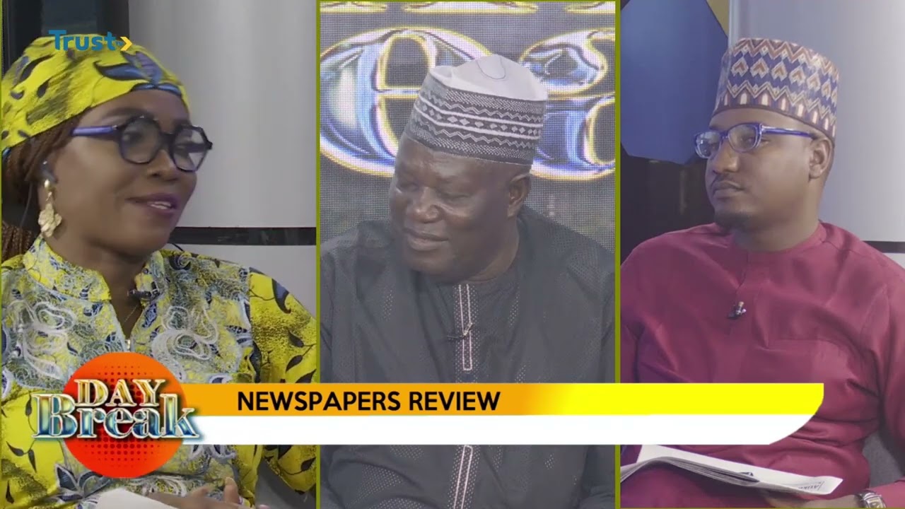 DAYBREAK SHOW: NEWSPAPER REVIEW