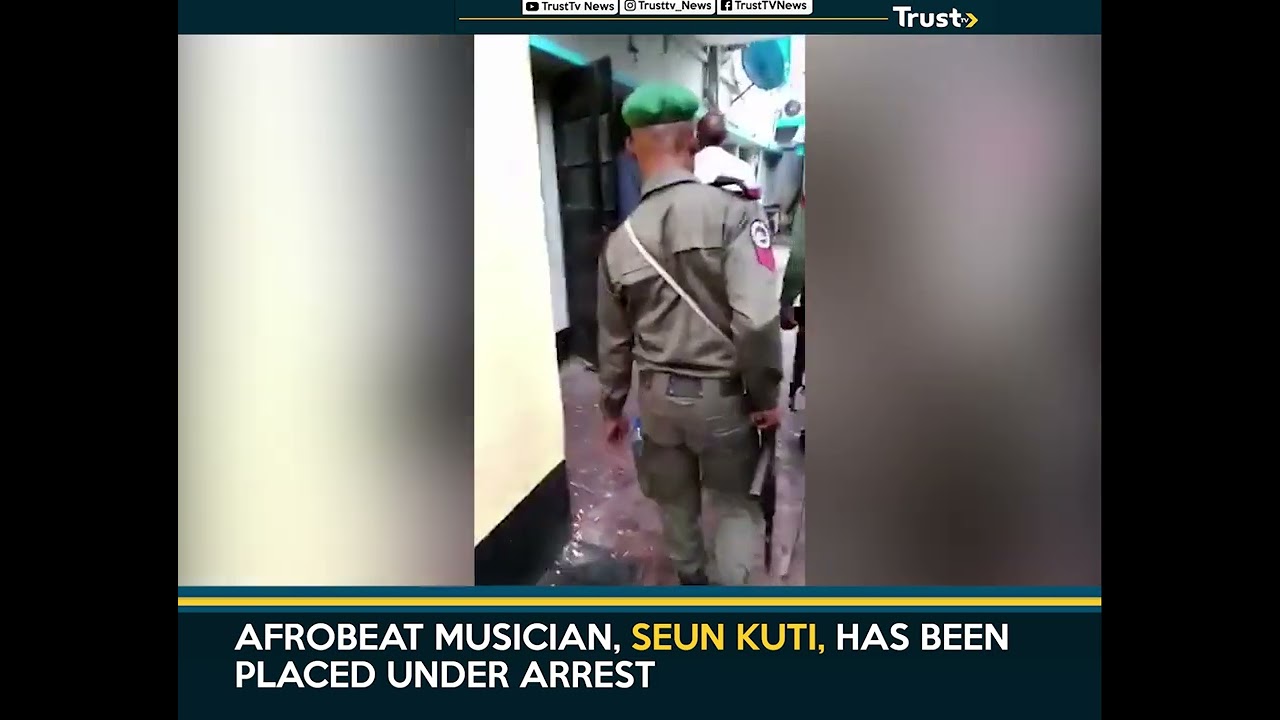 Afrobeat Musician, Seun Kuti, Has Been Placed Under Arrest