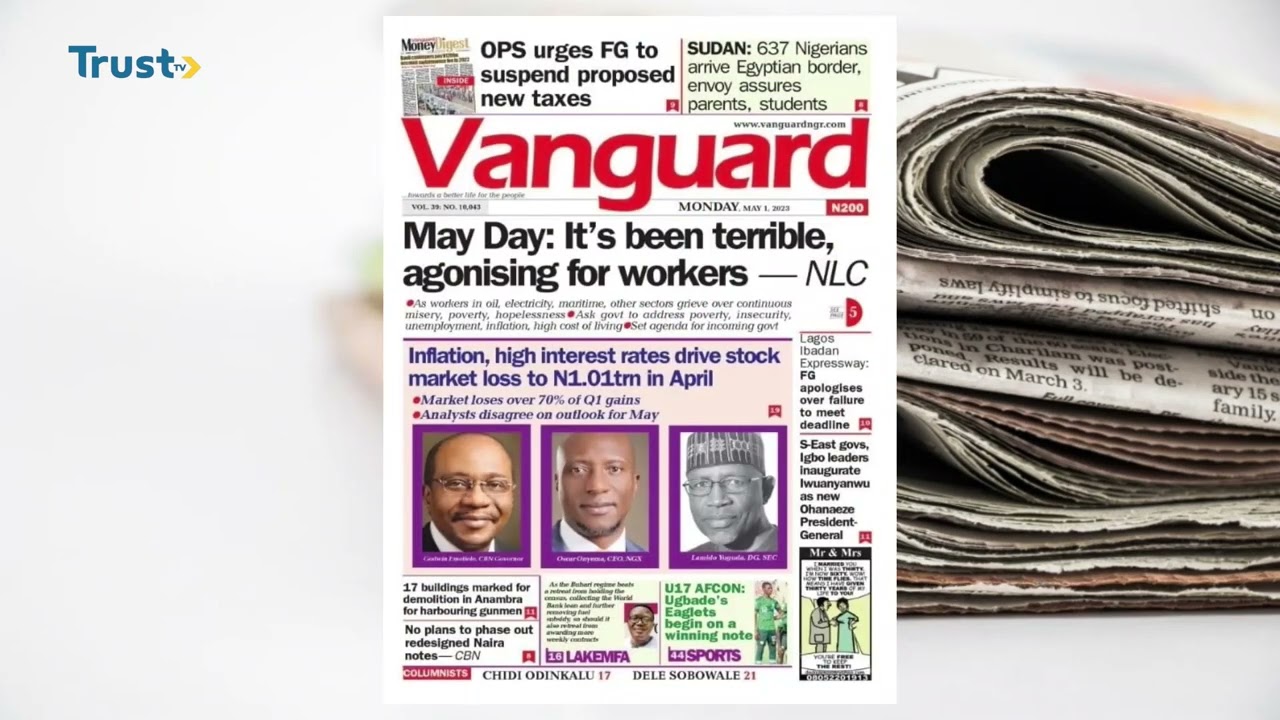 NEWSPAPER REVIEW ON DAYBREAK SHOW