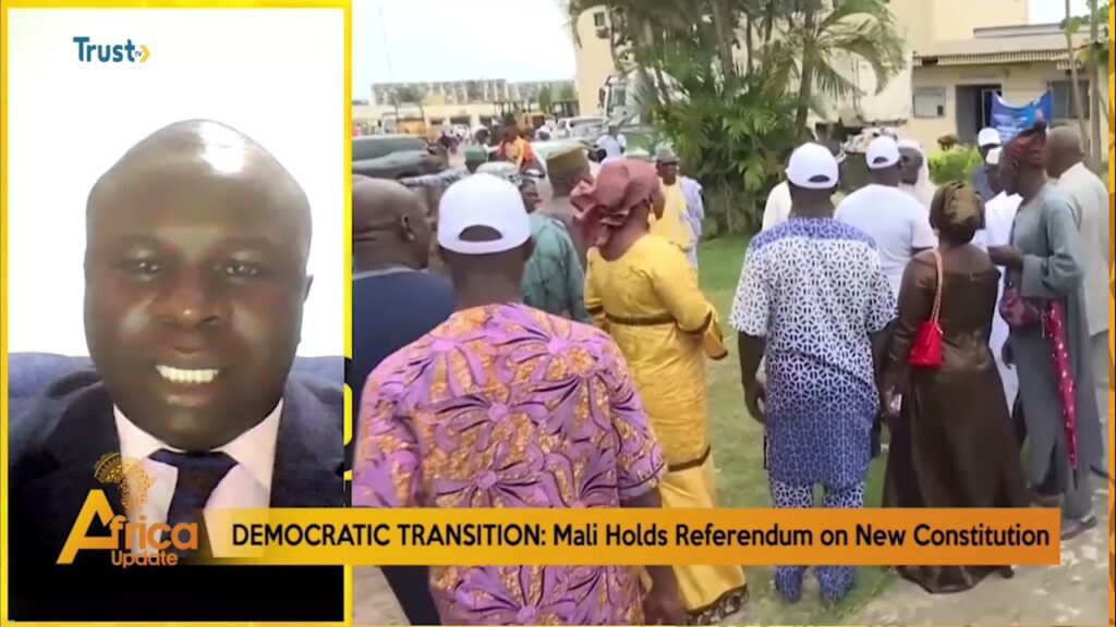 AFRICA UPDATE: DEMOCRATIC TRANSITION; Mali Holds Referendum On New Constitution