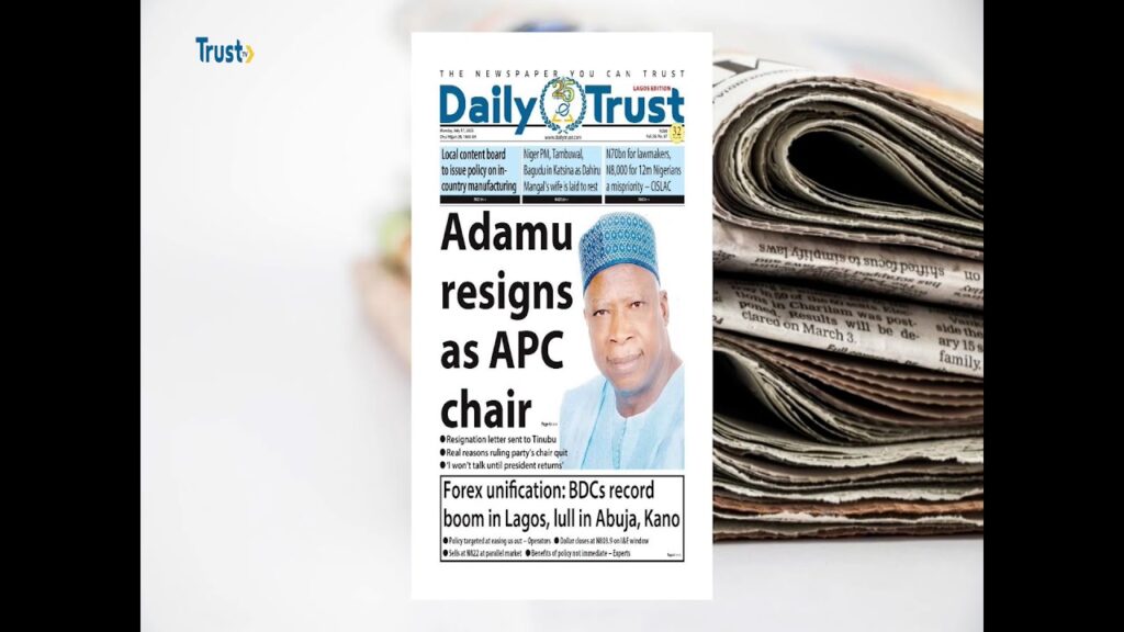DAYBREAK SHOW: NEWSPAPER REVIEW