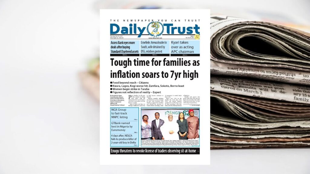 DAYBREAK SHOW: NEWSPAPER REVIEW