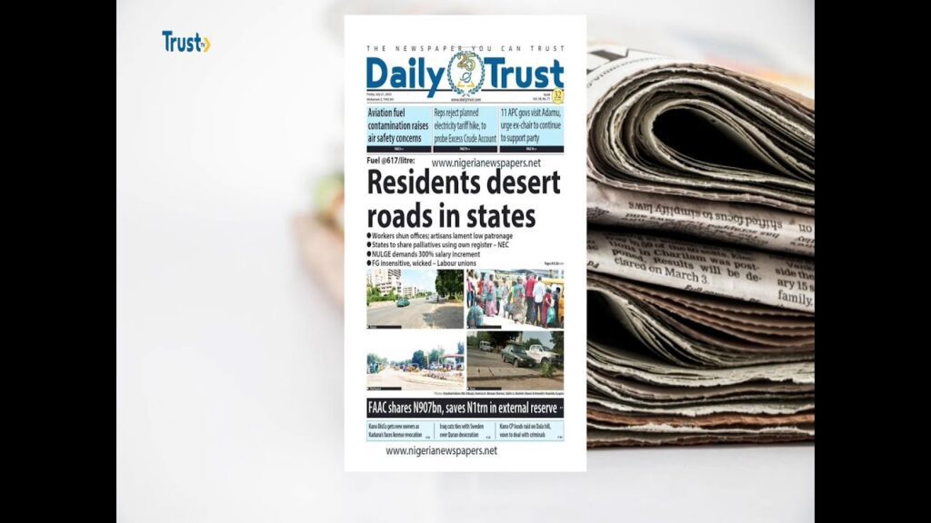DAYBREAK SHOW: NEWSPAPER REVIEW