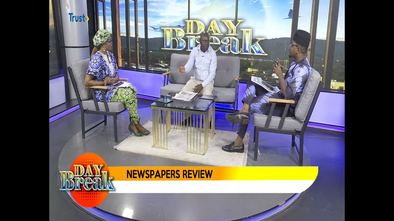 DAYBREAK SHOW: NEWSPAPER REVIEW
