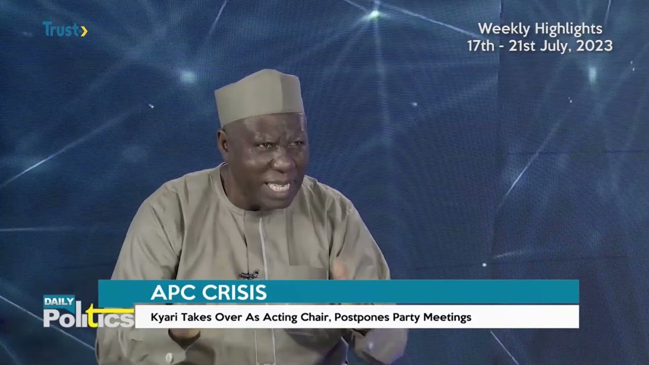 DAILY POLITICS HIGHLIGHT: APC CRISIS; Kyari Takes Over As Acting Chair + More