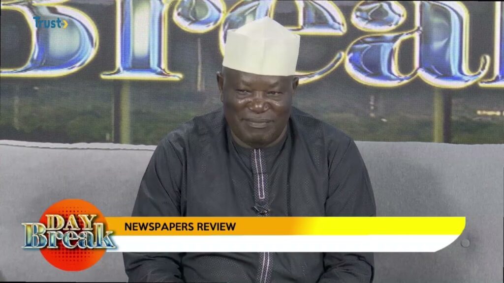 NEWSPAPER REVIEW ON DAYBREAK SHOW