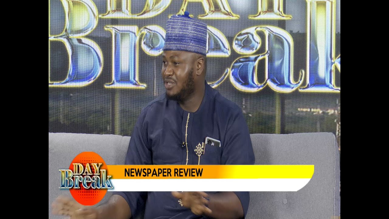 DAYBREAK SHOW: NEWSPAPER REVIEW