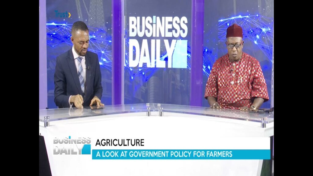 BUSINESS DAILY: AGRICULTURE; A Look At Government Policy For Farmers