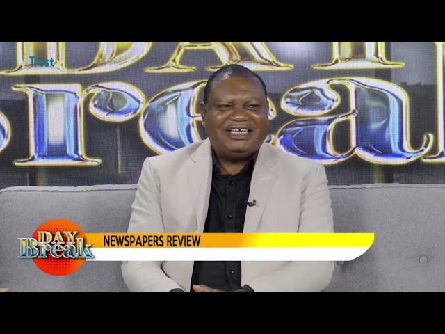 DAYBREAK SHOW: NEWSPAPER REVIEW