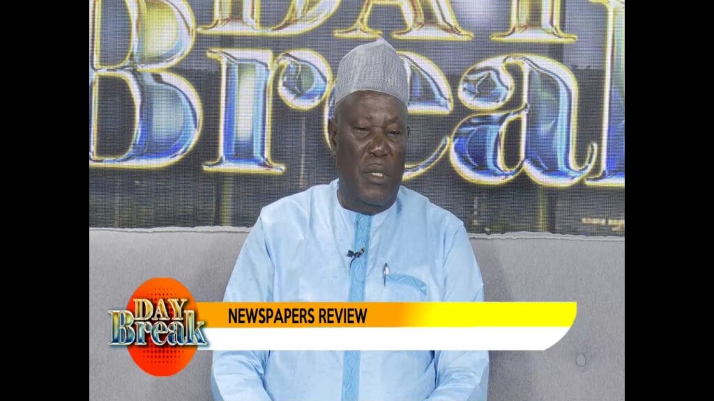 DAYBREAK SHOW: NEWSPAPER REVIEW