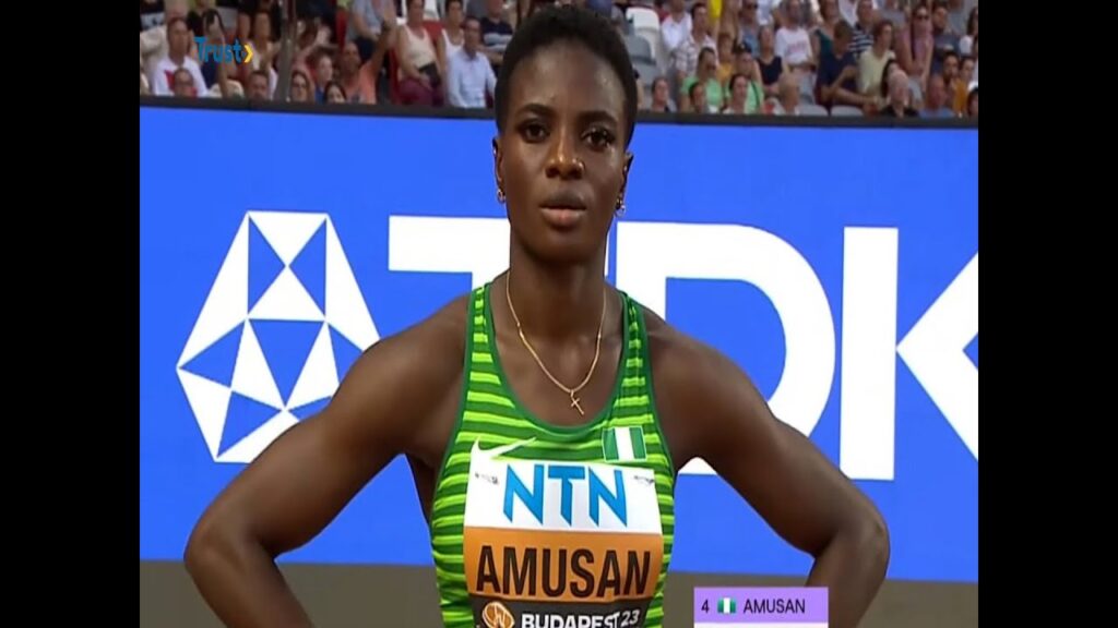 360 SPORTS: Budapest 2023: Tobi Amusan Through To 100m Hurdles Women’s Semifinal