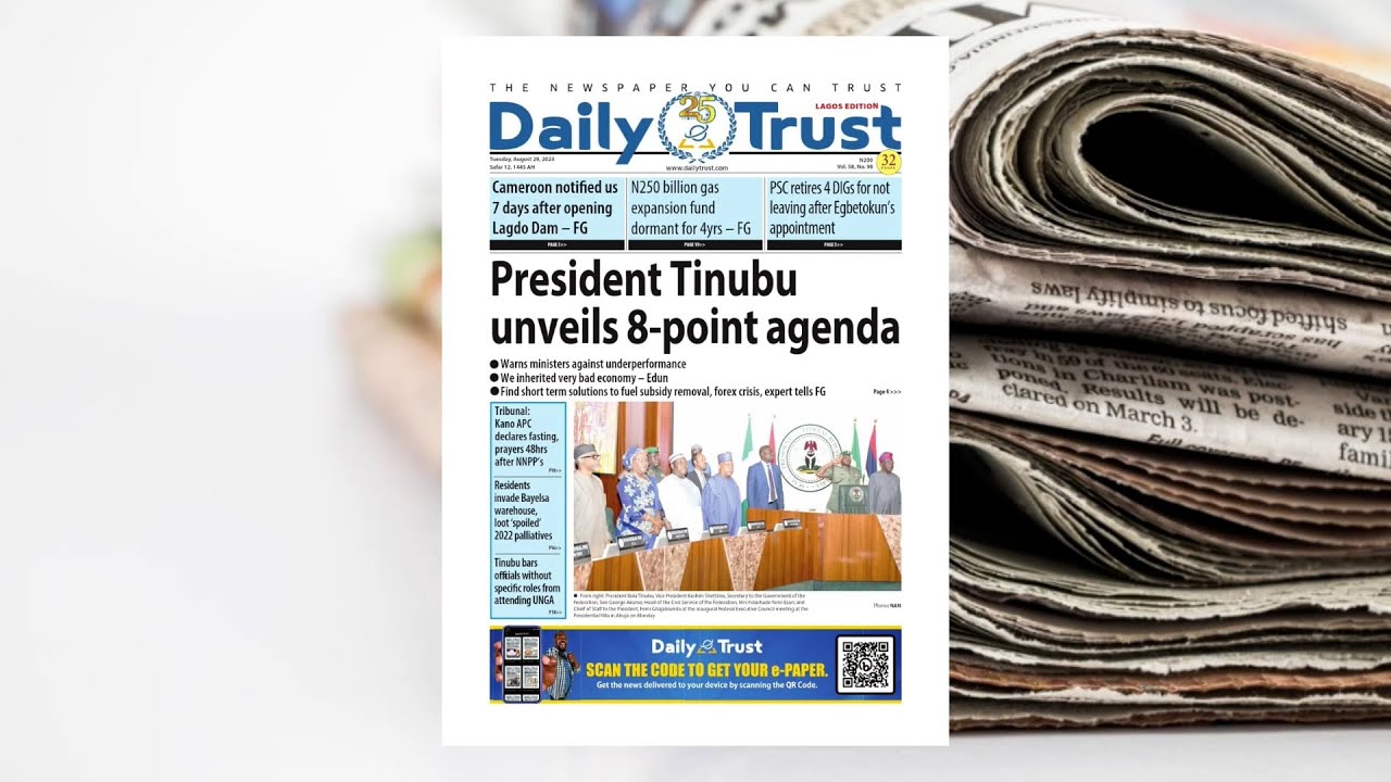 DAYBREAK: Newspaper Review