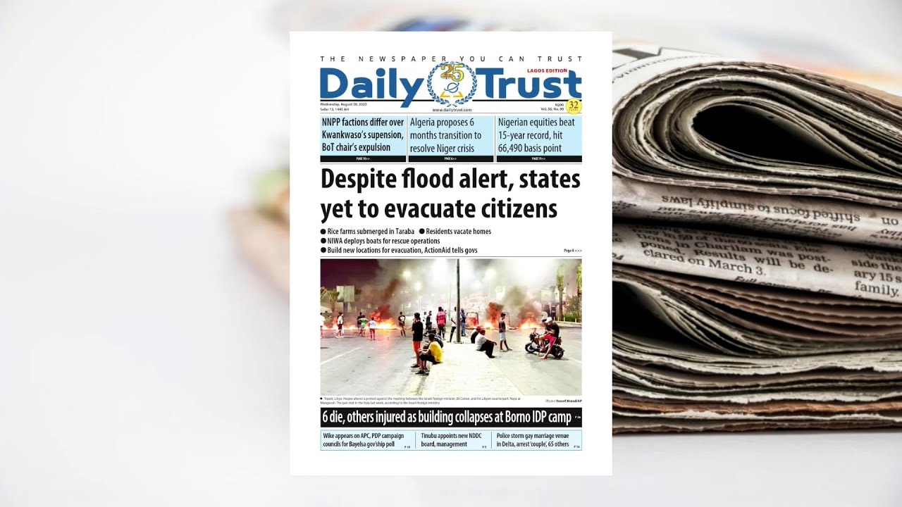 DAYBREAK SHOW: NEWSPAPER REVIEW