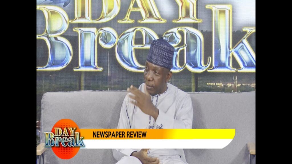 DAYBREAK SHOW: NEWSPAPER REVIEW