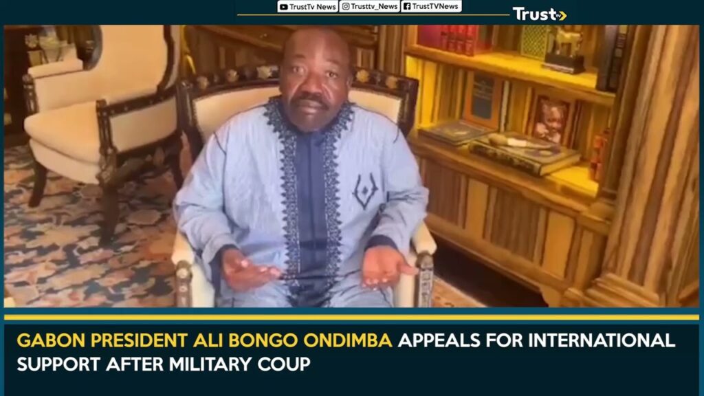 Gabon President Ali Bongo Ondimba Appeals For International Support After Military Coup