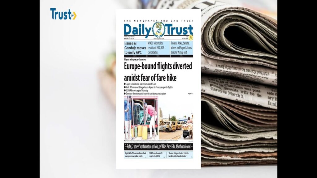 DAYBREAK: Newspaper Review