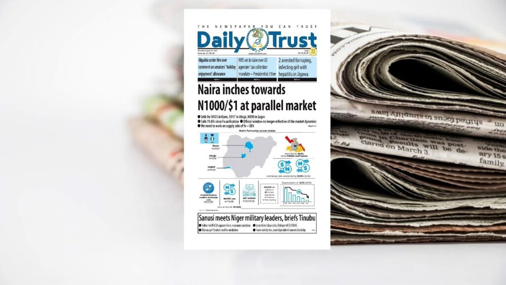 DAYBREAK: Newspaper Review
