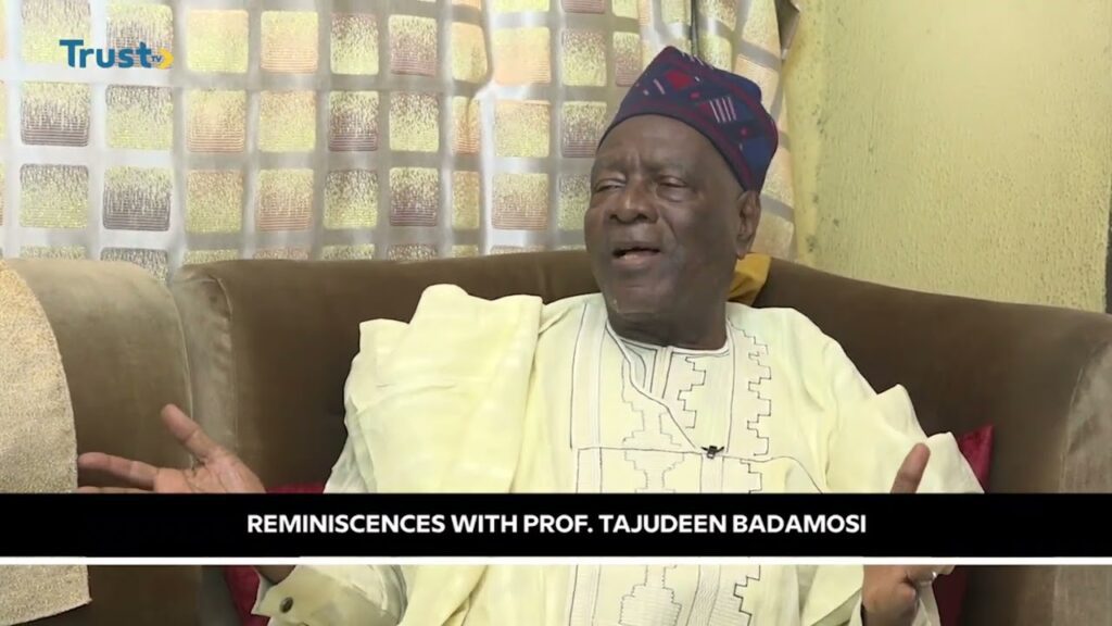 REMINISCENCES WITH PROF TAJUDEEN BADAMOSI