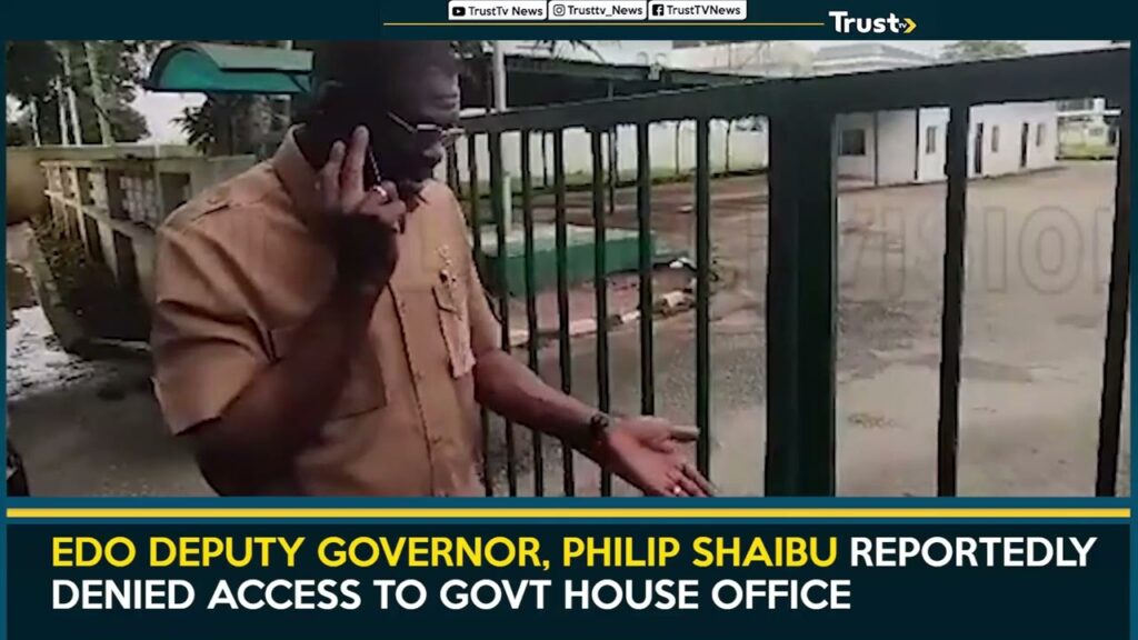 Edo Deputy Governor, Philip Shaibu, Reportedly Denied Access To Govt House Office