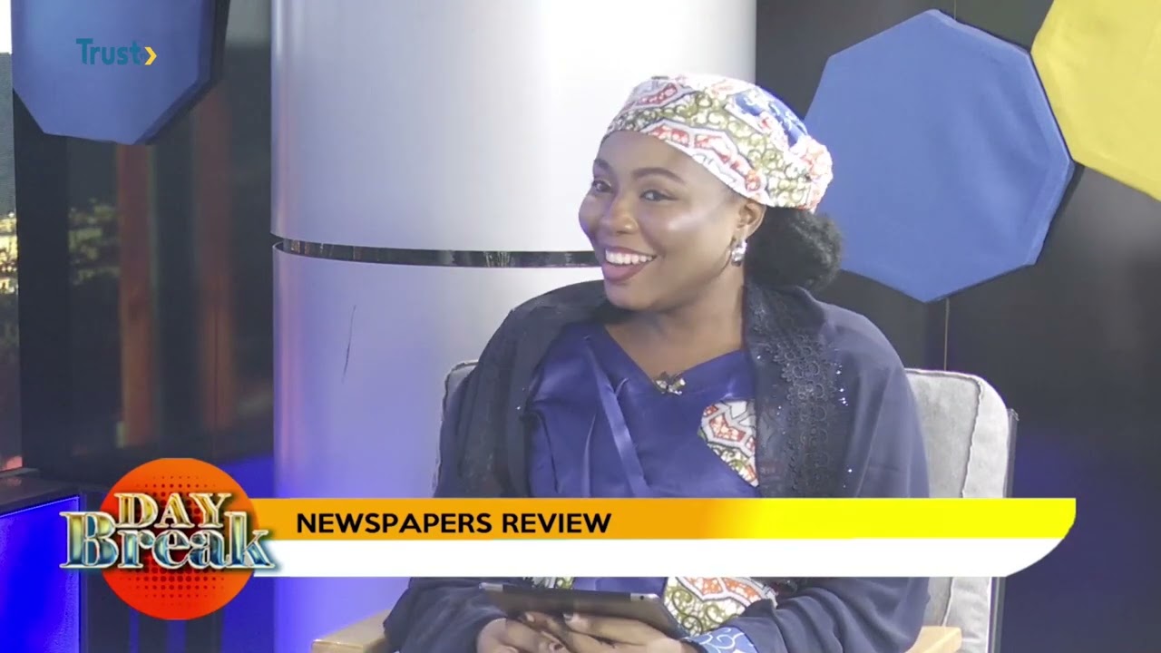 NEWSPAPER REVIEW ON DAYBREAK SHOW