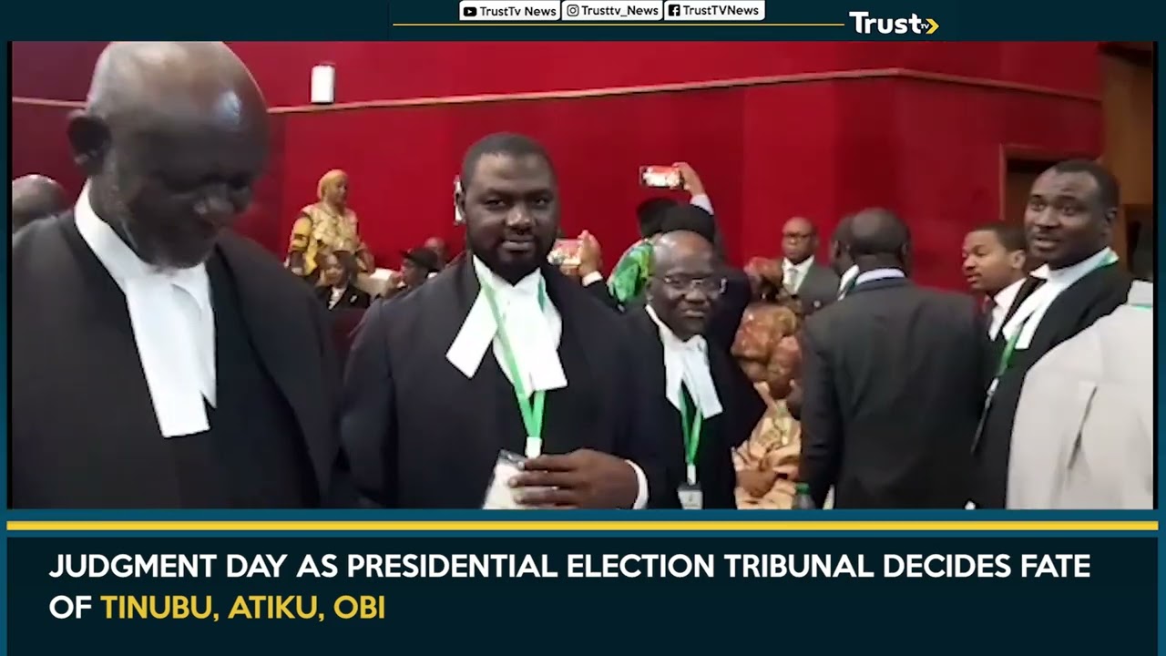 JUDGMENT DAY AS PRESIDENTIAL ELECTION TRIBUNAL DECIDES FATE OF TINUBU, ATIKU, OBI