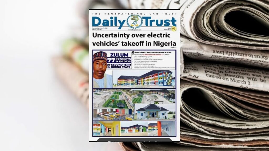 DAYBREAK: Newspaper Review