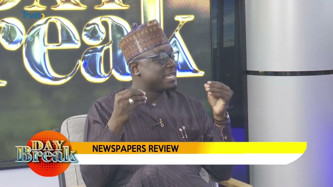 NEWSPAPER REVIEW ON DAYBREAK SHOW