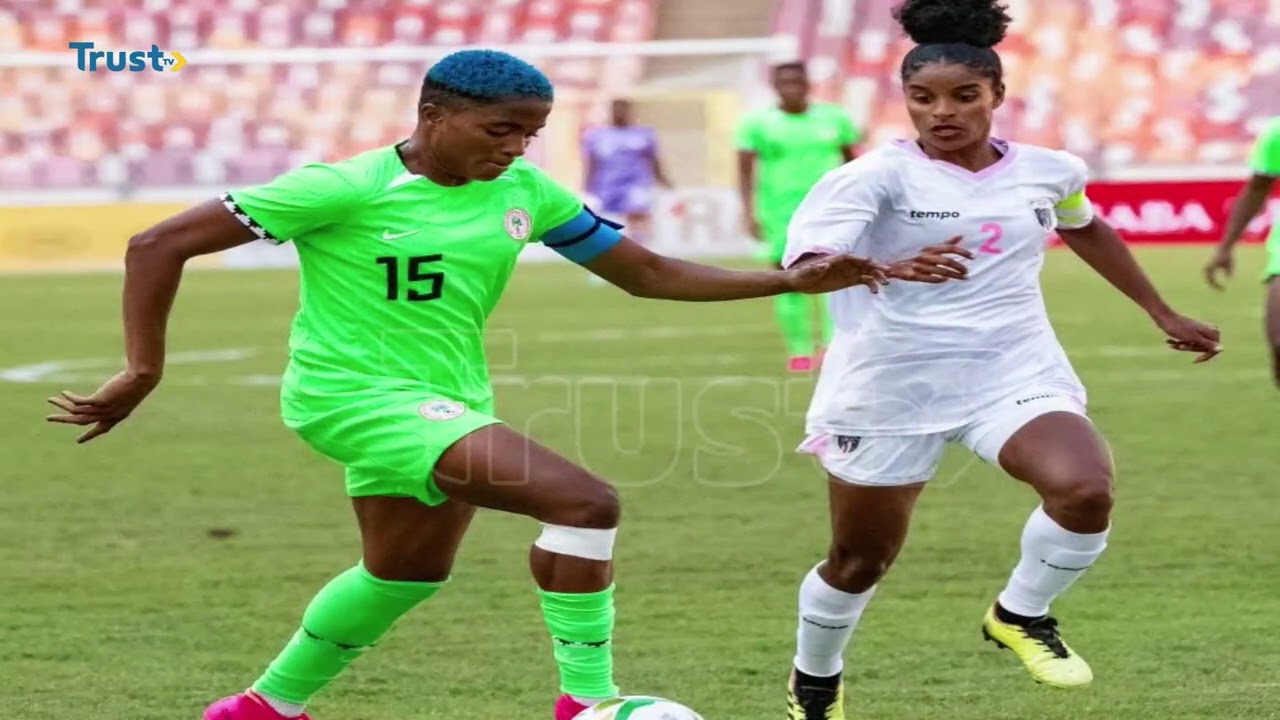 360 SPORTS: 2024 AWCON; Super Falcons Beat Cape Verde to Qualify
