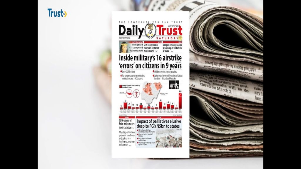 NEWSPAPER REVIEW: Inside military’s 16 airstrike ‘errors’ on citizens in 9 years + more stories