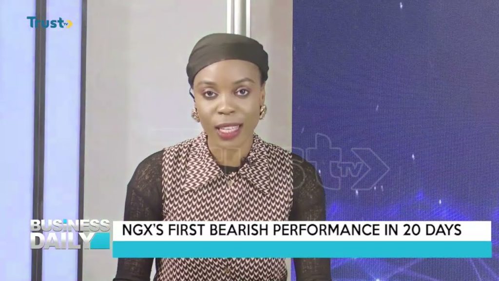 NGX’s first bearish performance in 20 days