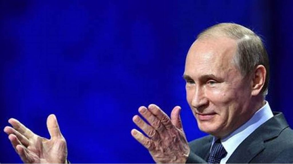 PUTIN WINS PRESIDENTIAL ELECTION FOR A FIFTH TERM IN OFFICE.