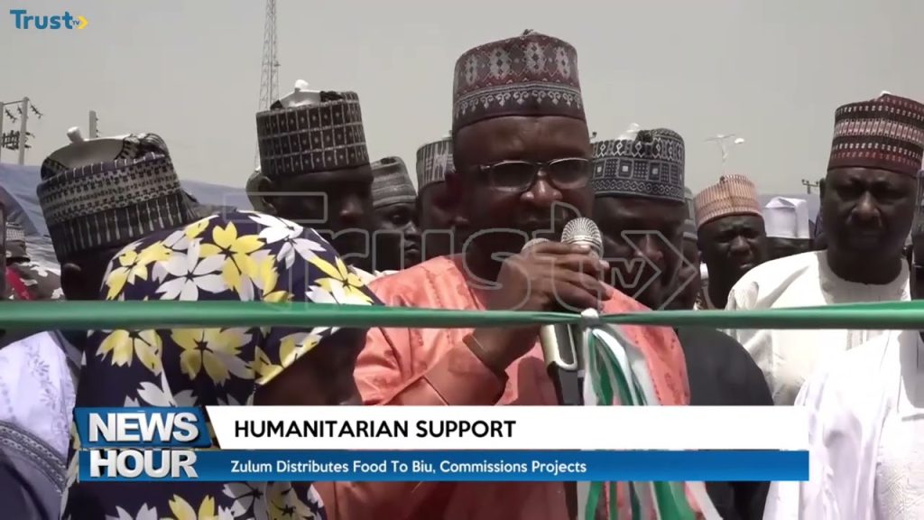 Borno State Governor distributes food palliatives to over 52,500 households across seven LGAs