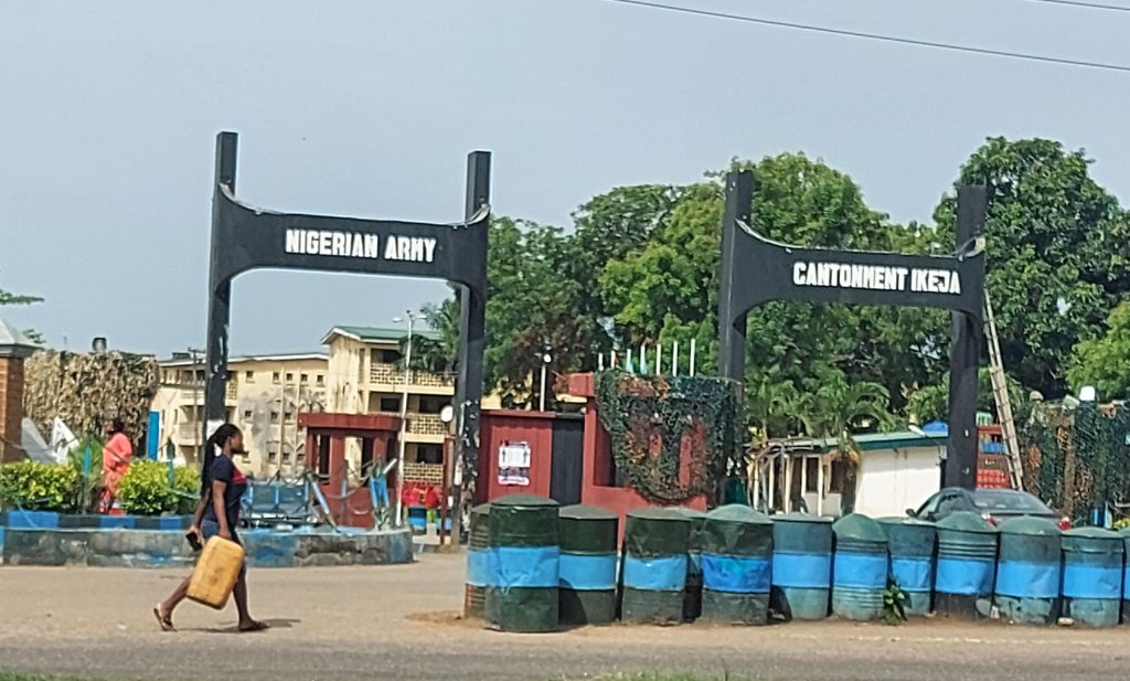 Explosion Rocks Ikeja Cantonment.