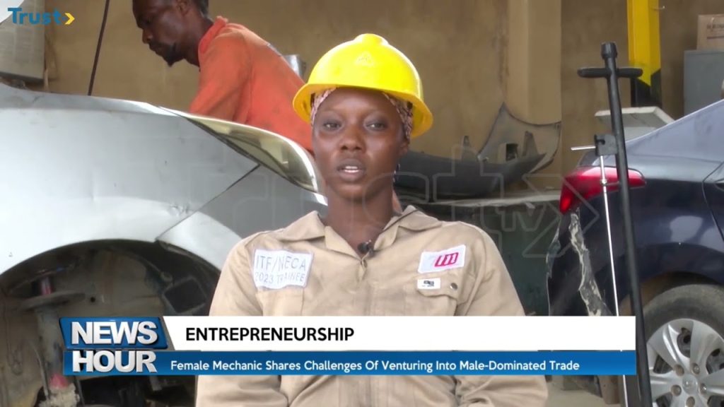 Female mechanic shares challenges of venturing into male-dominated trade