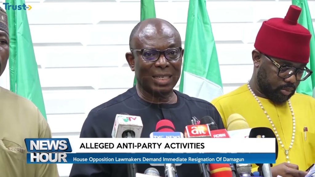 PDP lawmakers demand the resignation of AG national chairman, Umar Damagun
