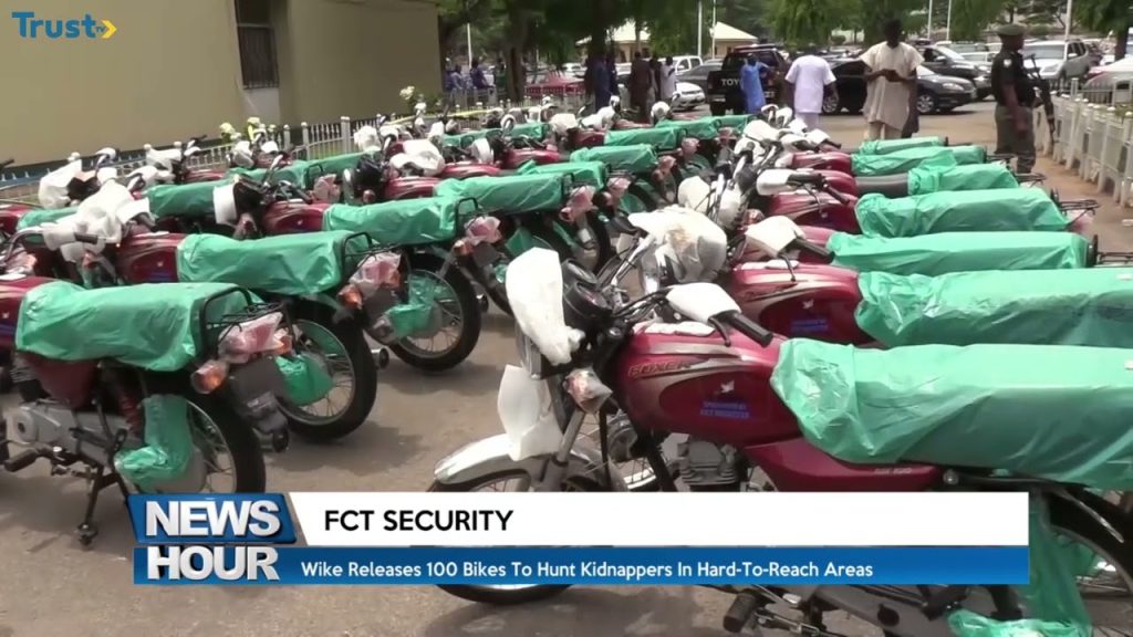 FCT minister releases 100 bikes to hunt kidnappers in hard-to-reach areas