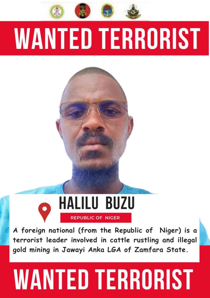 Army Declares Halilu Buzu Wanted.