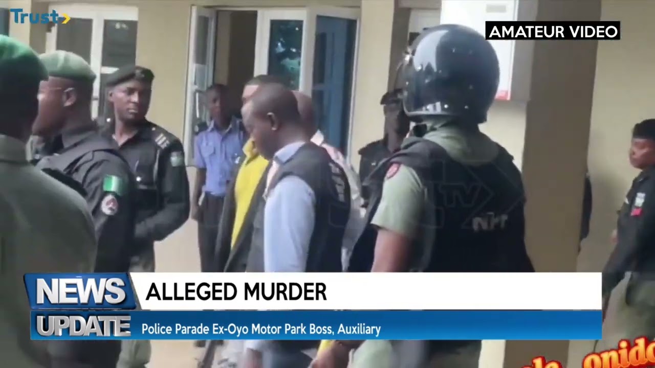 Alleged Murder: Police parade ex-Oyo motor park boss