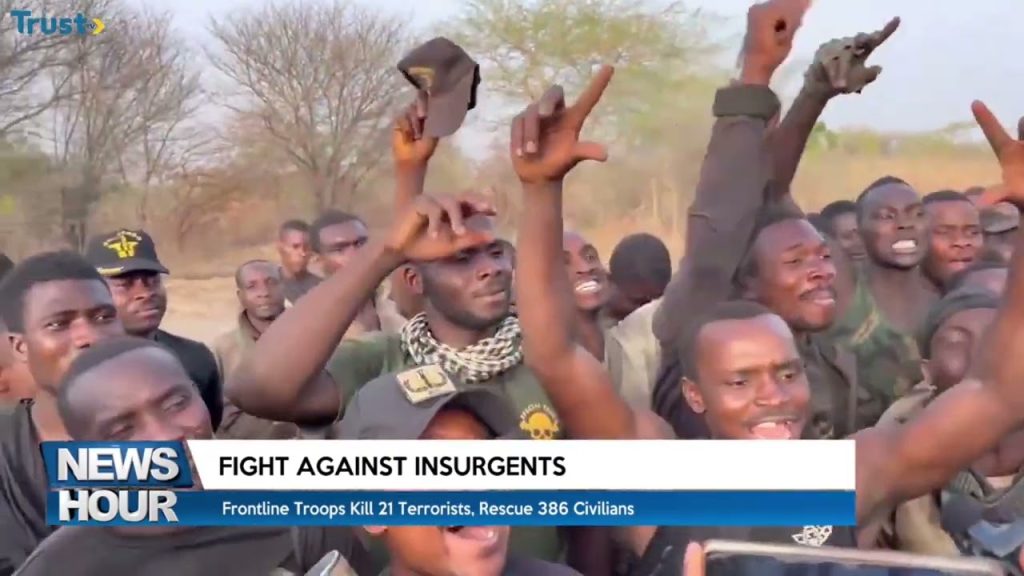 Fight Against Insurgents: Frontline troops kill 21 terrorists, rescue 386 civilians