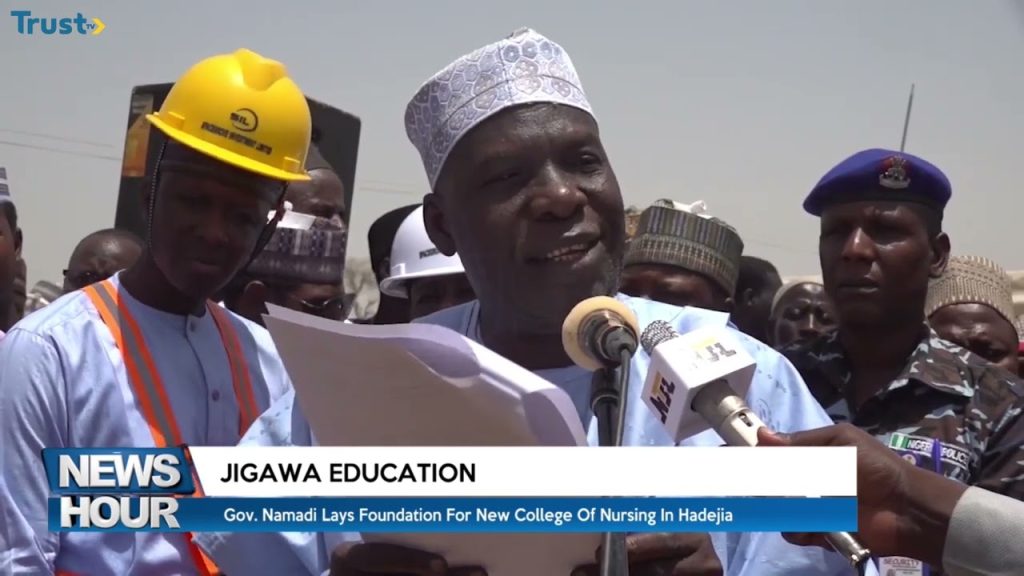 Jigawa Education: Gov. Namadi lays foundation for new college of nursing in Hadejia