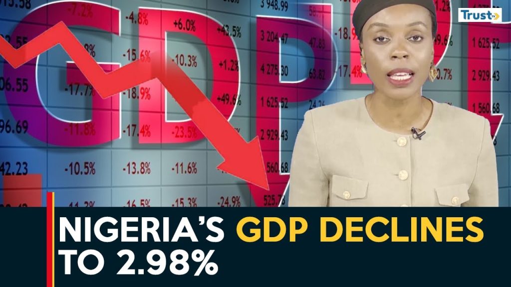 Nigeria’s GDP declines to 2.98% + policy recommendations for inclusive growth