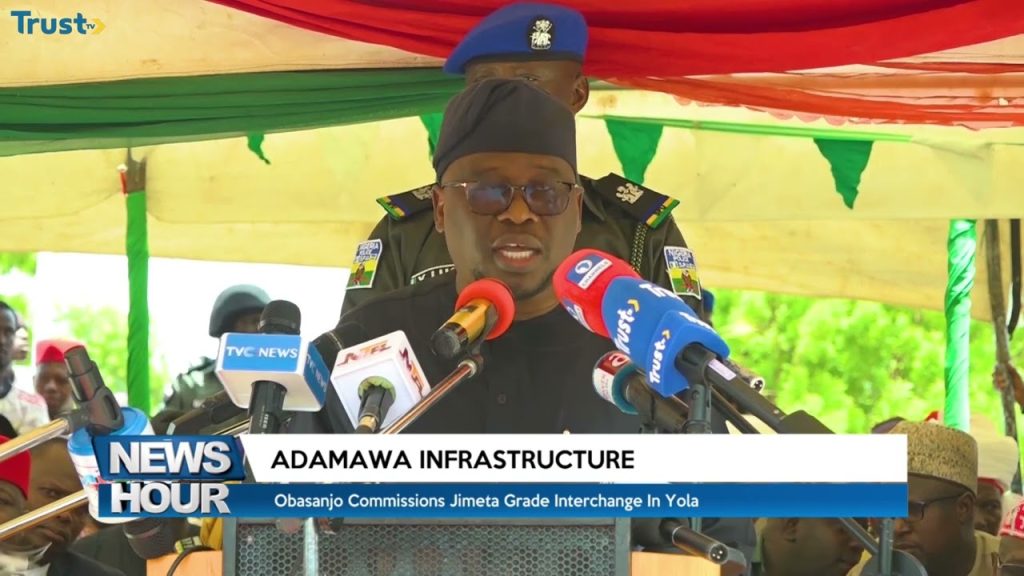 Obasanjo commissions Jimeta grade interchange in Yola