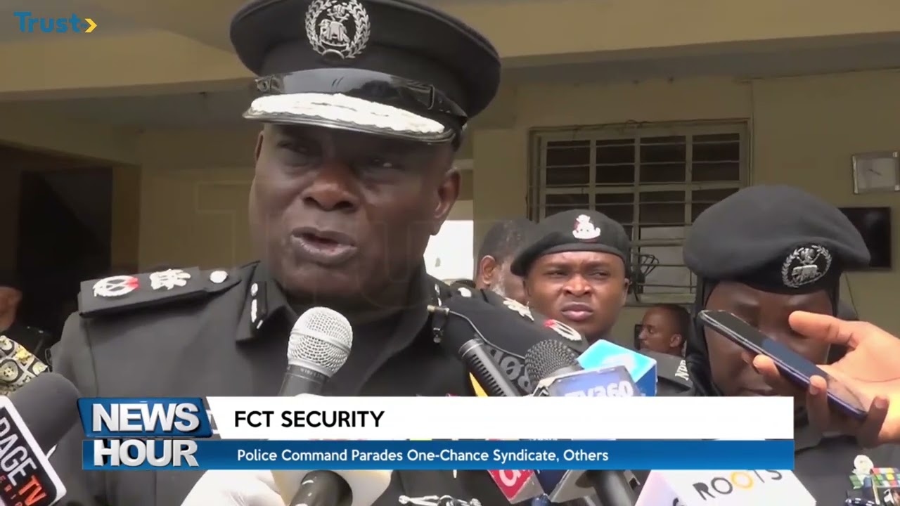Police command parades one-chance syndicate, others in Abuja